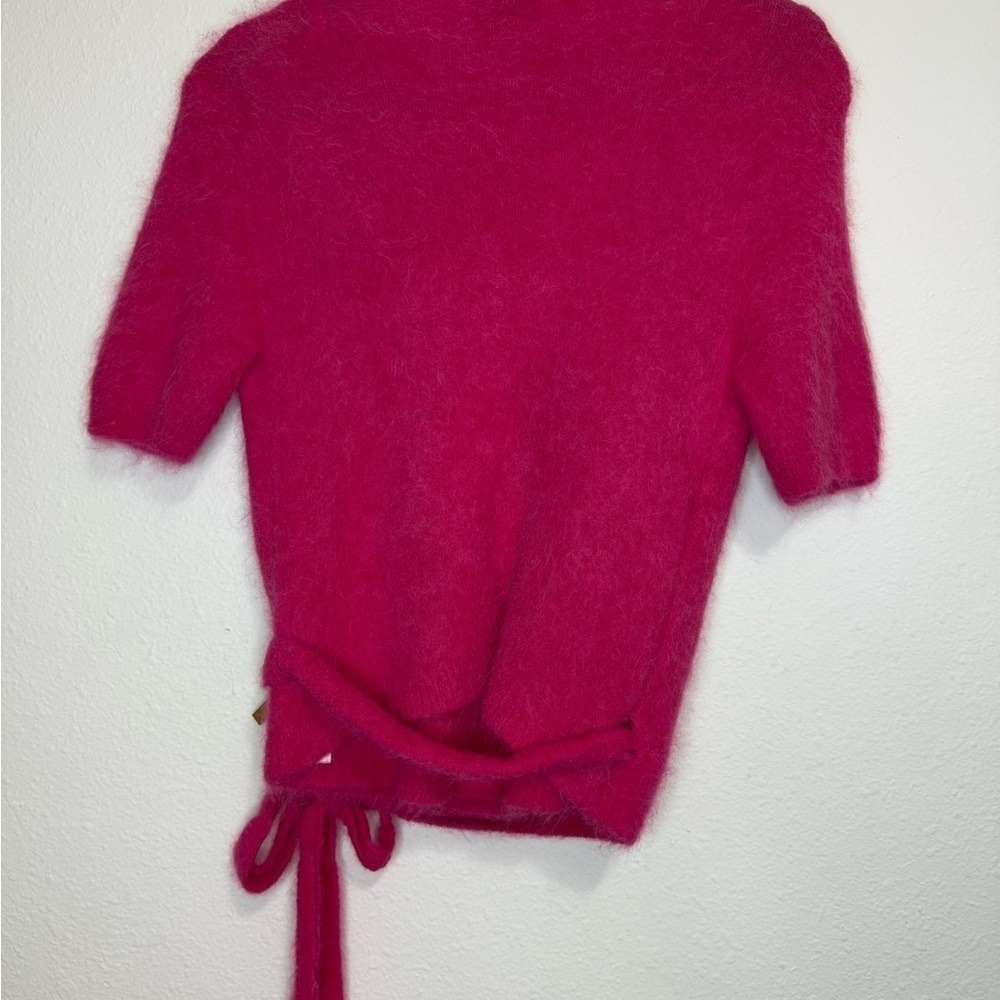 GANNI Cutout alpaca-blend sweater - Picture 2 of 5